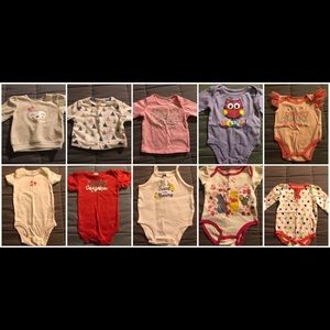 0/3 & 3 Month Baby Girl Clothing Lot